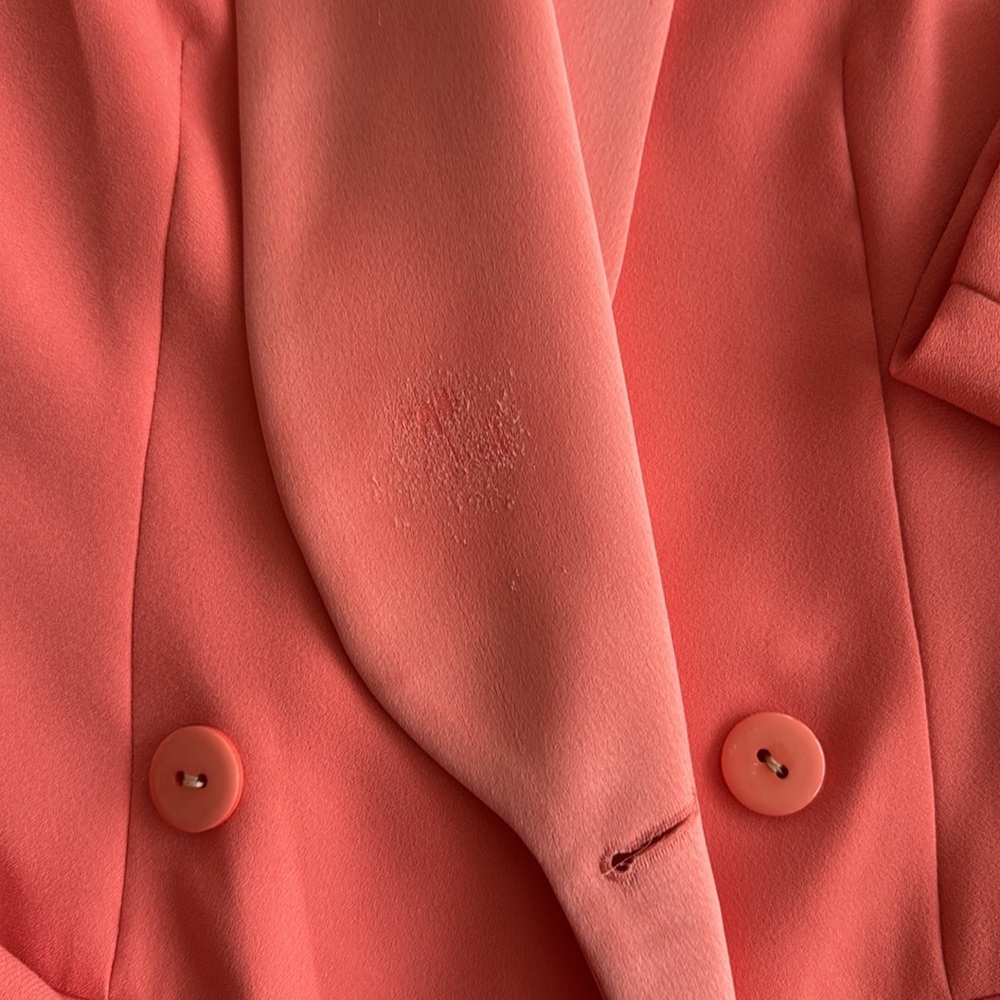 NWT Karen Millen Tailored Tuxedo Wrap Mini Dress. - Picture 8 of 12